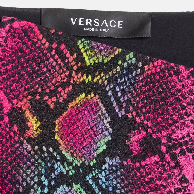 Super Flea Market+Versace+Pink snakeprint mini+Gabriela Moussiaeff2